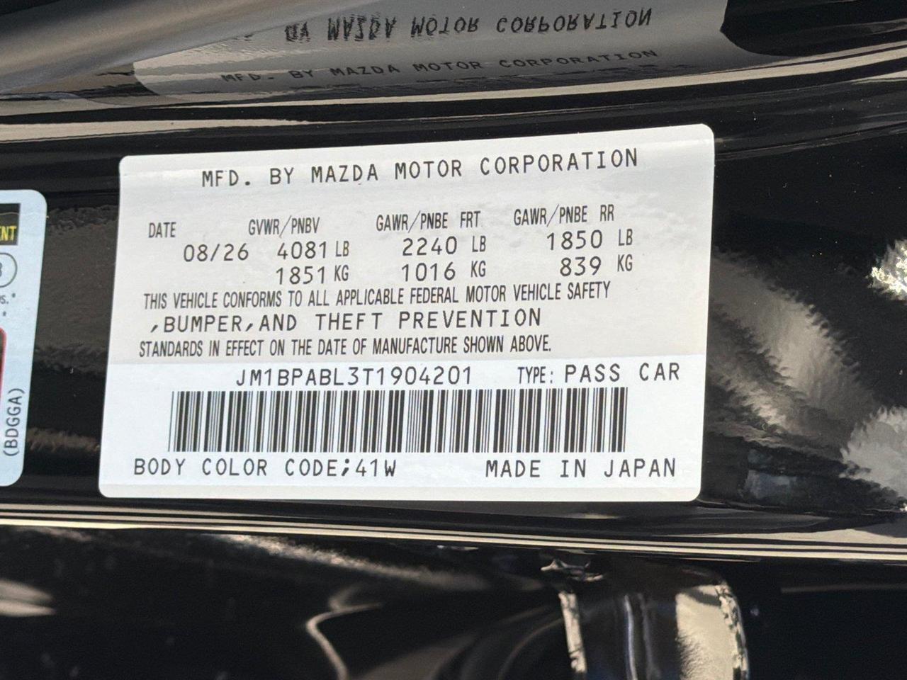 2026 Mazda Mazda3 Sedan 2.5 S Select Sport Hagerstown MD