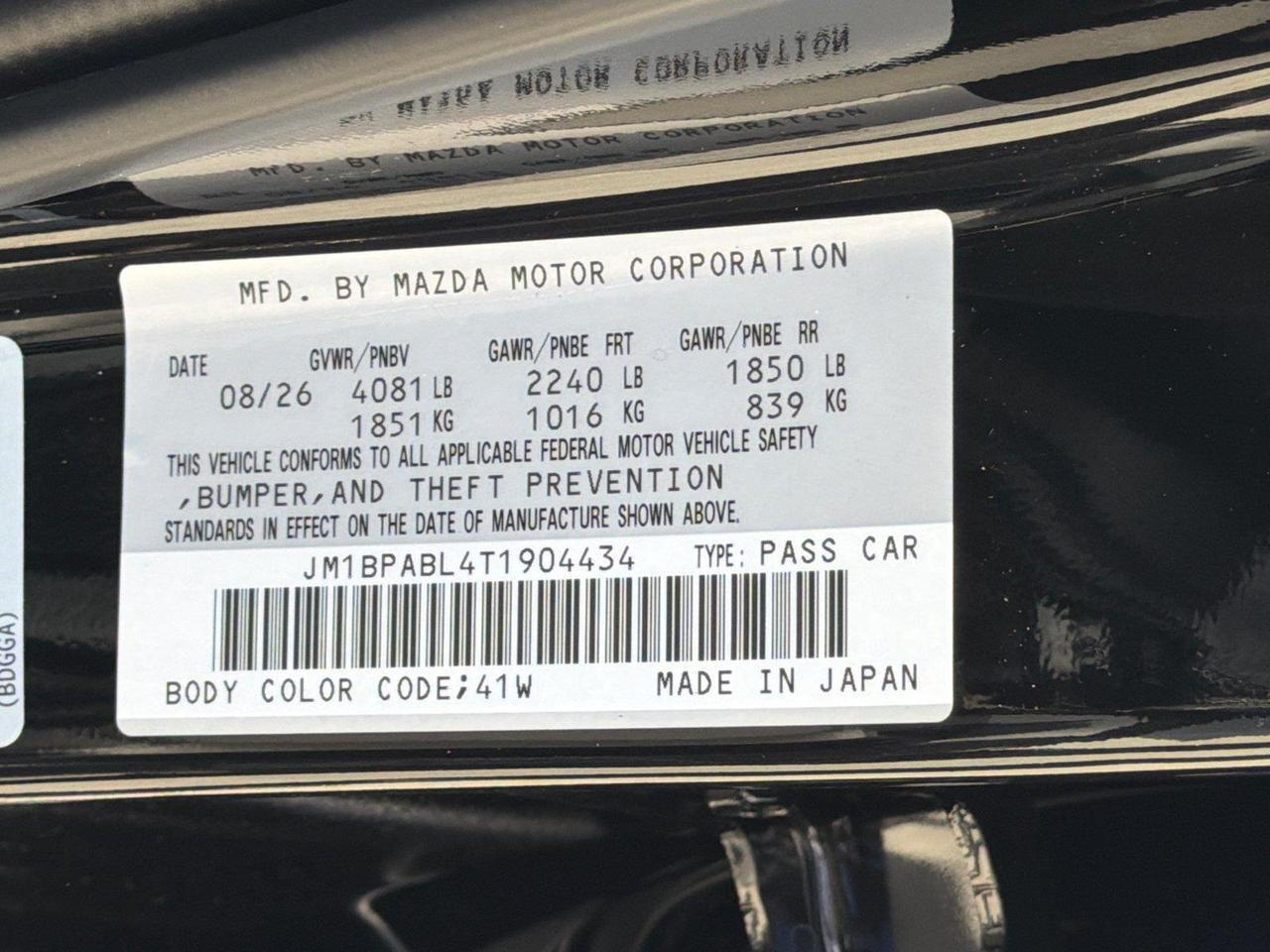2026 Mazda Mazda3 Sedan 2.5 S Select Sport Hagerstown MD