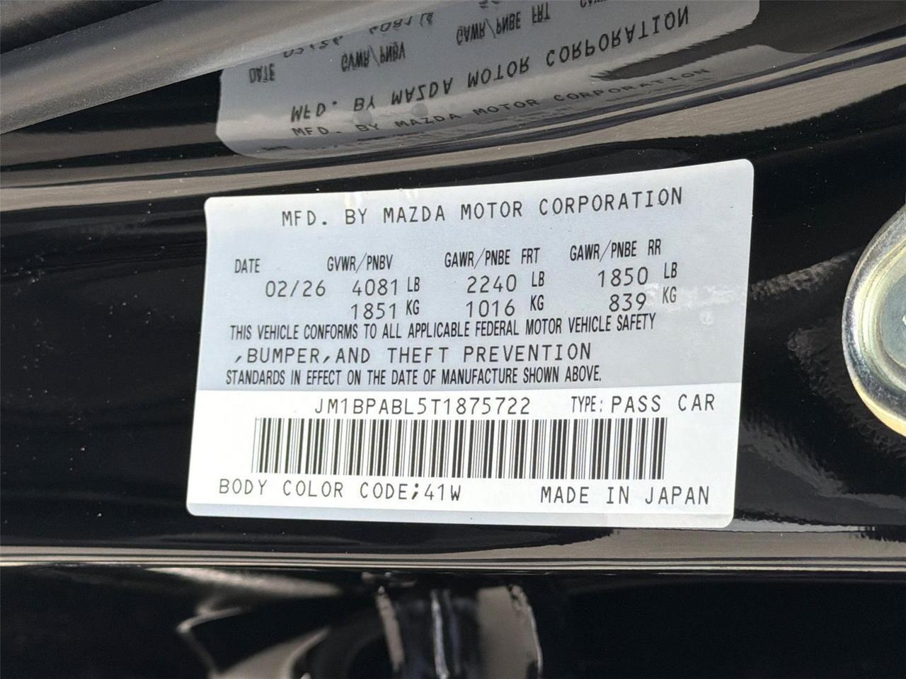 2026 Mazda Mazda3 Sedan 2.5 S Select Sport Hagerstown MD