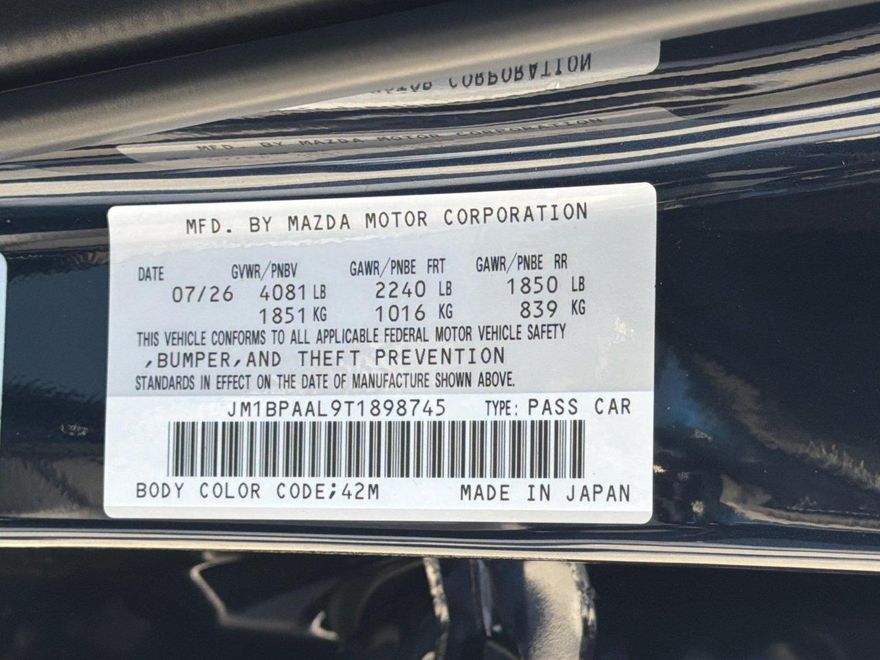 2026 Mazda Mazda3 Sedan 2.5 S Hagerstown MD
