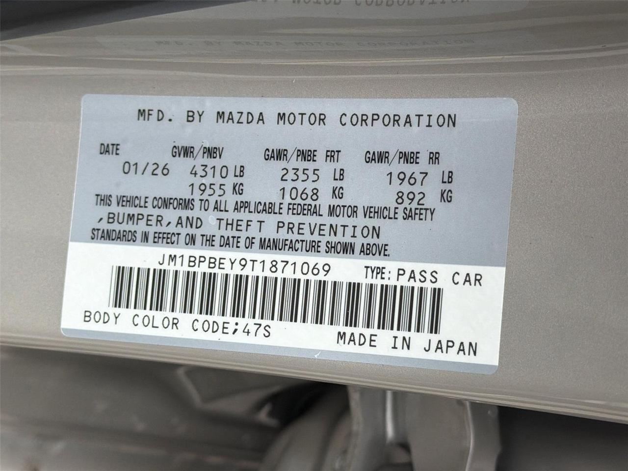 2026 Mazda Mazda3 Sedan 2.5 Turbo Premium Plus Hagerstown MD