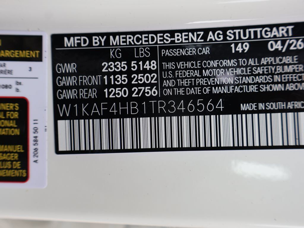 2026 Mercedes-Benz C-Class C 300 San Clemente CA
