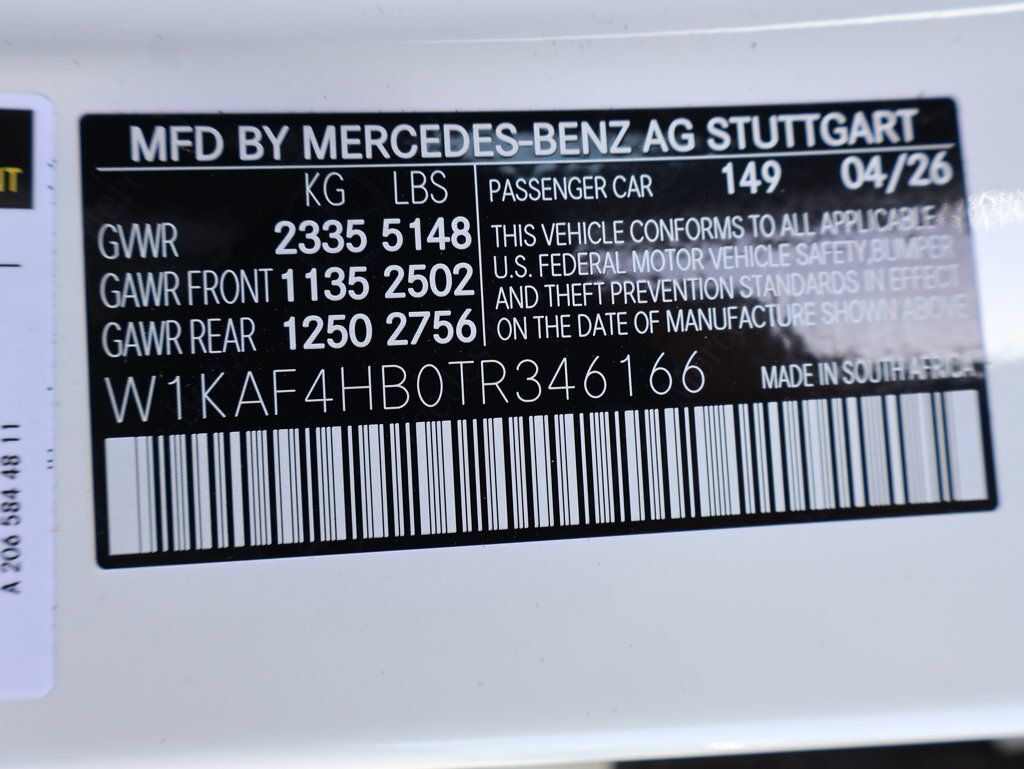 2026 Mercedes-Benz C-Class C 300 San Clemente CA