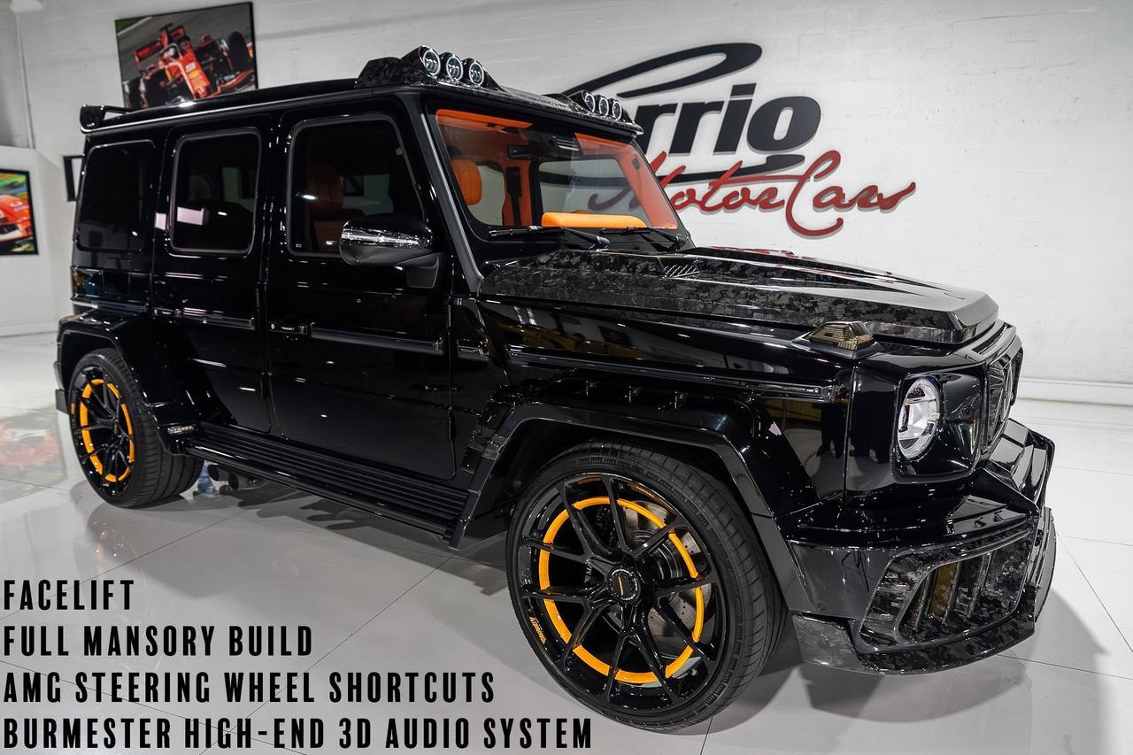 2026 Mercedes-Benz G-Class AMG G 63 FACELIFT W/ MANSORY BODY KIT! Fully bespoke interior, Burmester High-End audio & MUCH MORE!