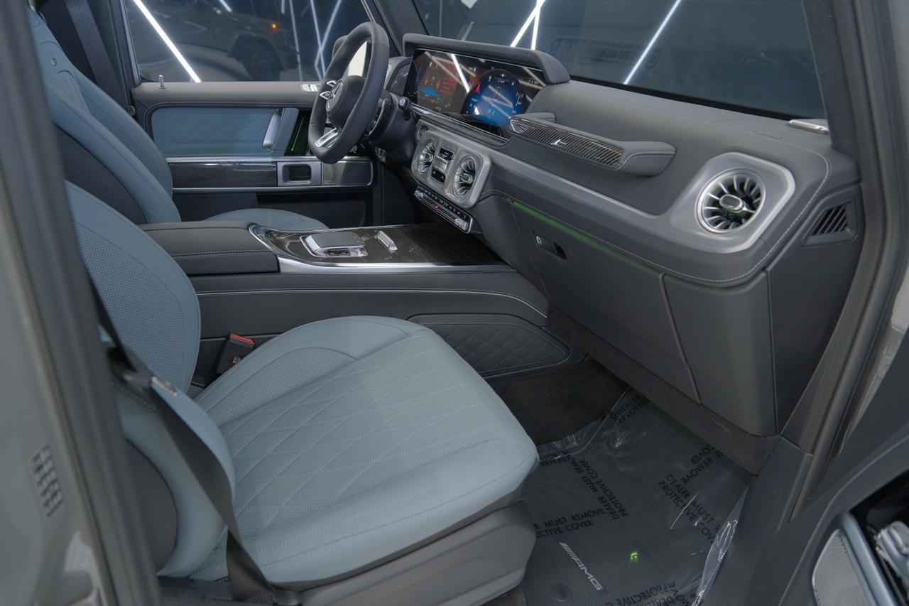 2026 Mercedes-Benz G-Class AMG G 63 Factory Charles Blue Interior Miami FL