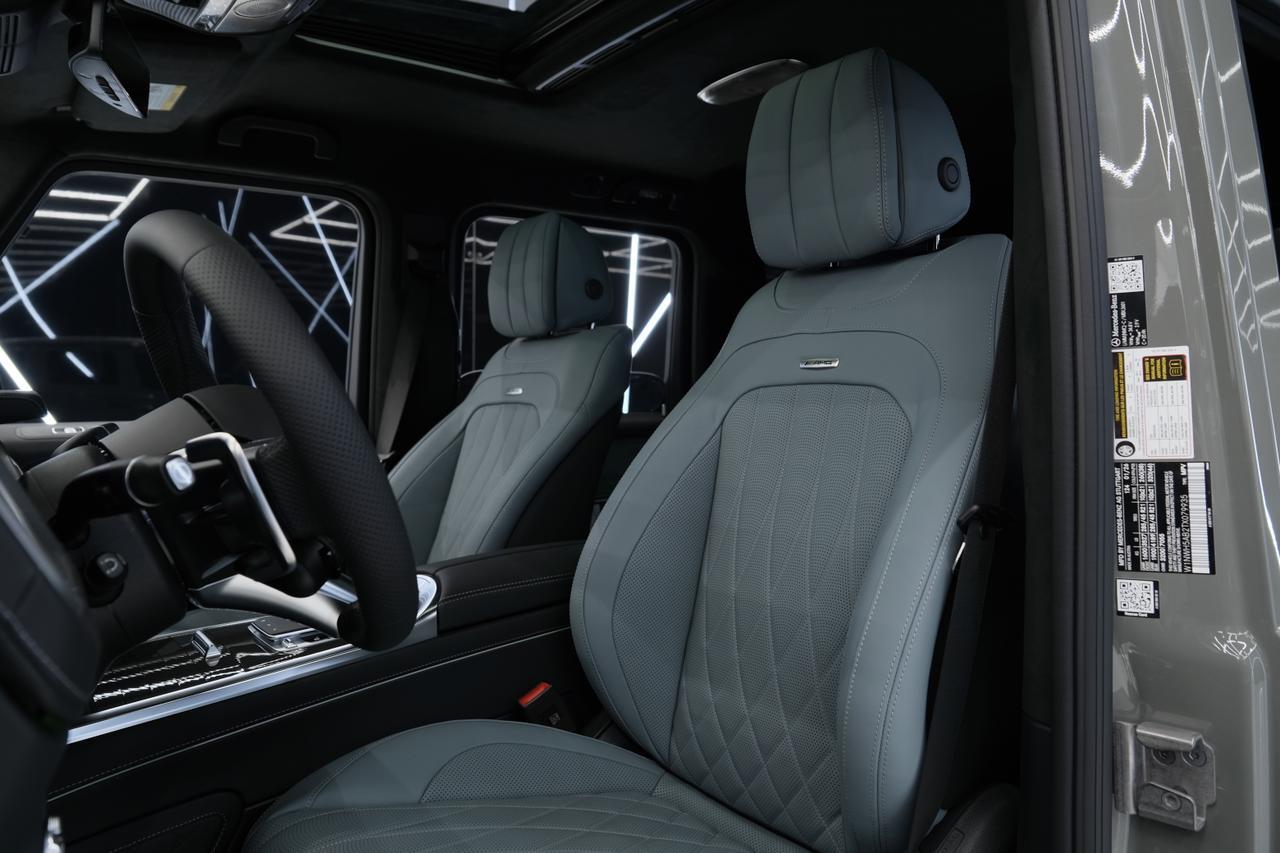 2026 Mercedes-Benz G-Class AMG G 63 Factory Charles Blue Interior Miami FL