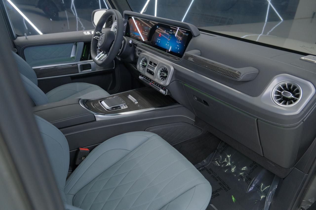 2026 Mercedes-Benz G-Class AMG G 63 Factory Charles Blue Interior Miami FL