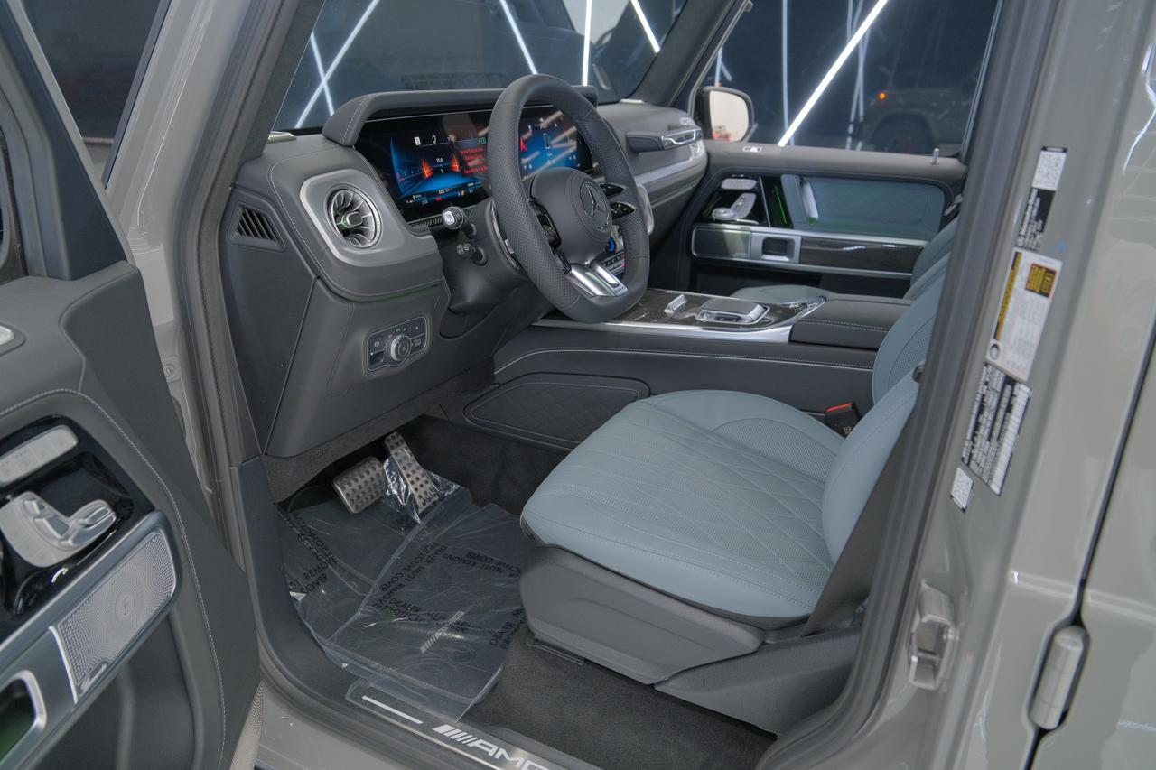 2026 Mercedes-Benz G-Class AMG G 63 Factory Charles Blue Interior Miami FL