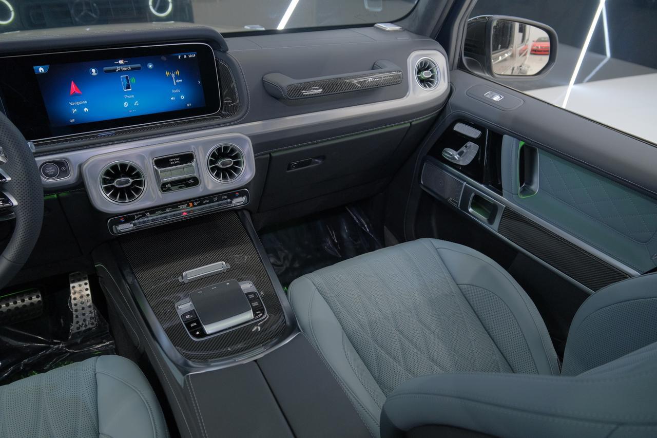 2026 Mercedes-Benz G-Class AMG G 63 Factory Charles Blue Interior Miami FL