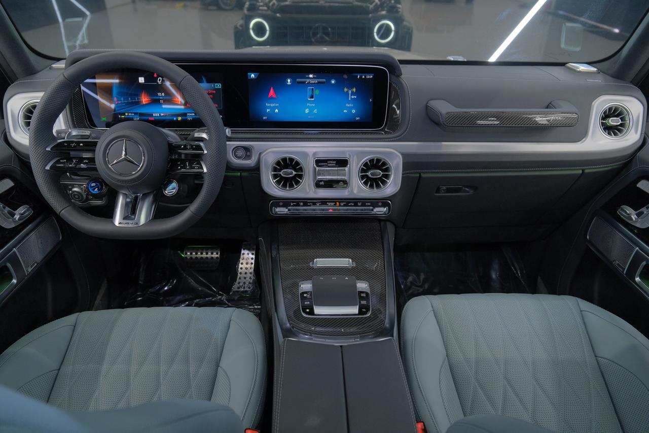 2026 Mercedes-Benz G-Class AMG G 63 Factory Charles Blue Interior Miami FL