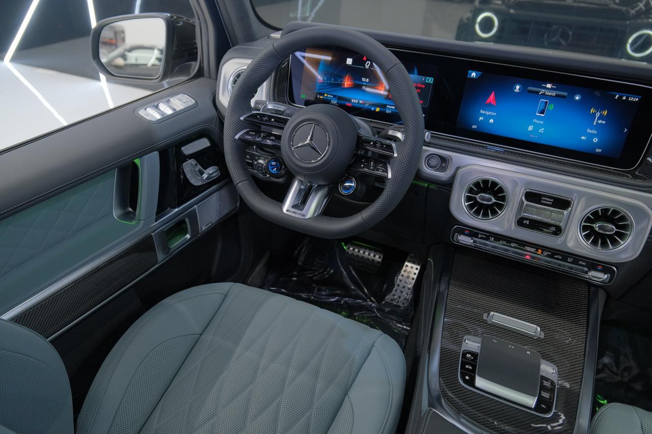 2026 Mercedes-Benz G-Class AMG G 63 Factory Charles Blue Interior Miami FL
