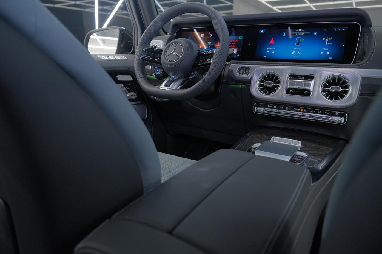 2026 Mercedes-Benz G-Class AMG G 63 Factory Charles Blue Interior Miami FL