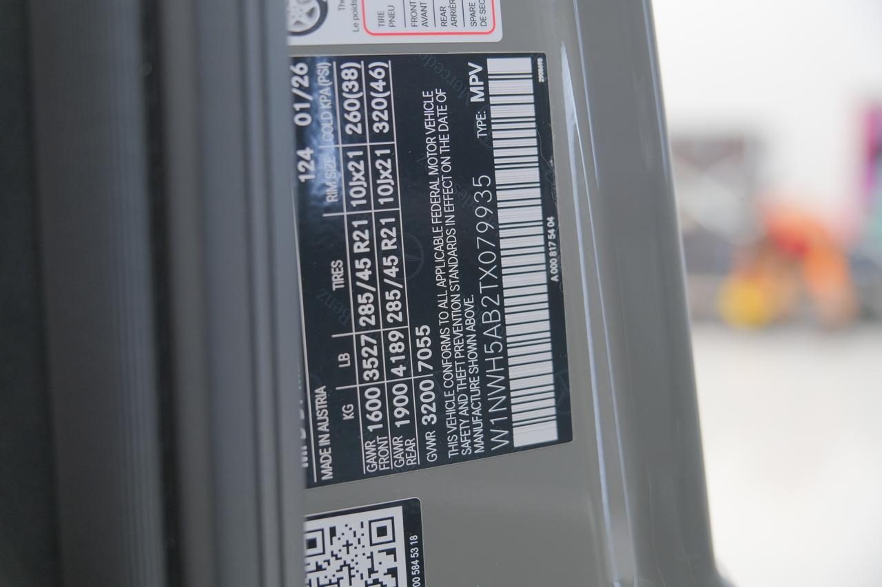 2026 Mercedes-Benz G-Class AMG G 63 Factory Charles Blue Interior Miami FL