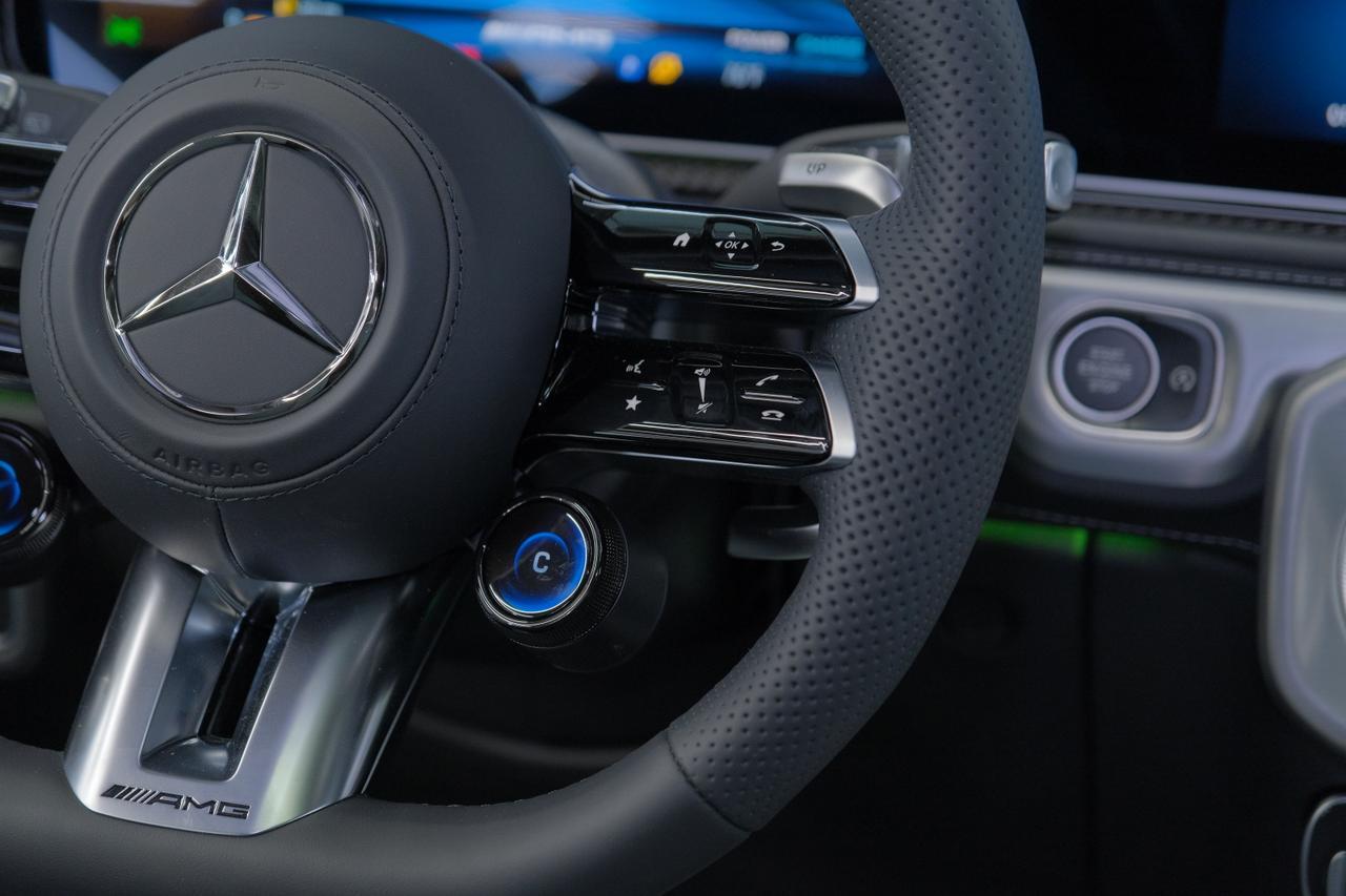 2026 Mercedes-Benz G-Class AMG G 63 Factory Charles Blue Interior Miami FL