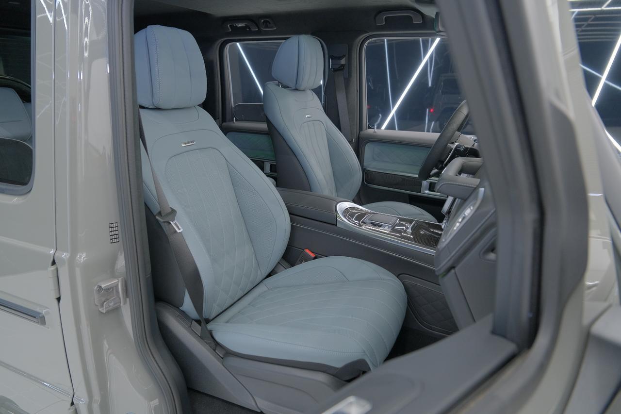 2026 Mercedes-Benz G-Class AMG G 63 Factory Charles Blue Interior Miami FL