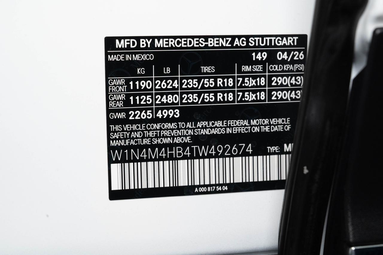 2026 Mercedes-Benz GLB 250 4MATIC&reg; SUV Scottsdale AZ