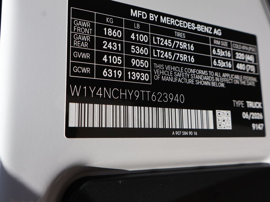 2026 Mercedes-Benz Sprinter 2500 170 San Clemente CA