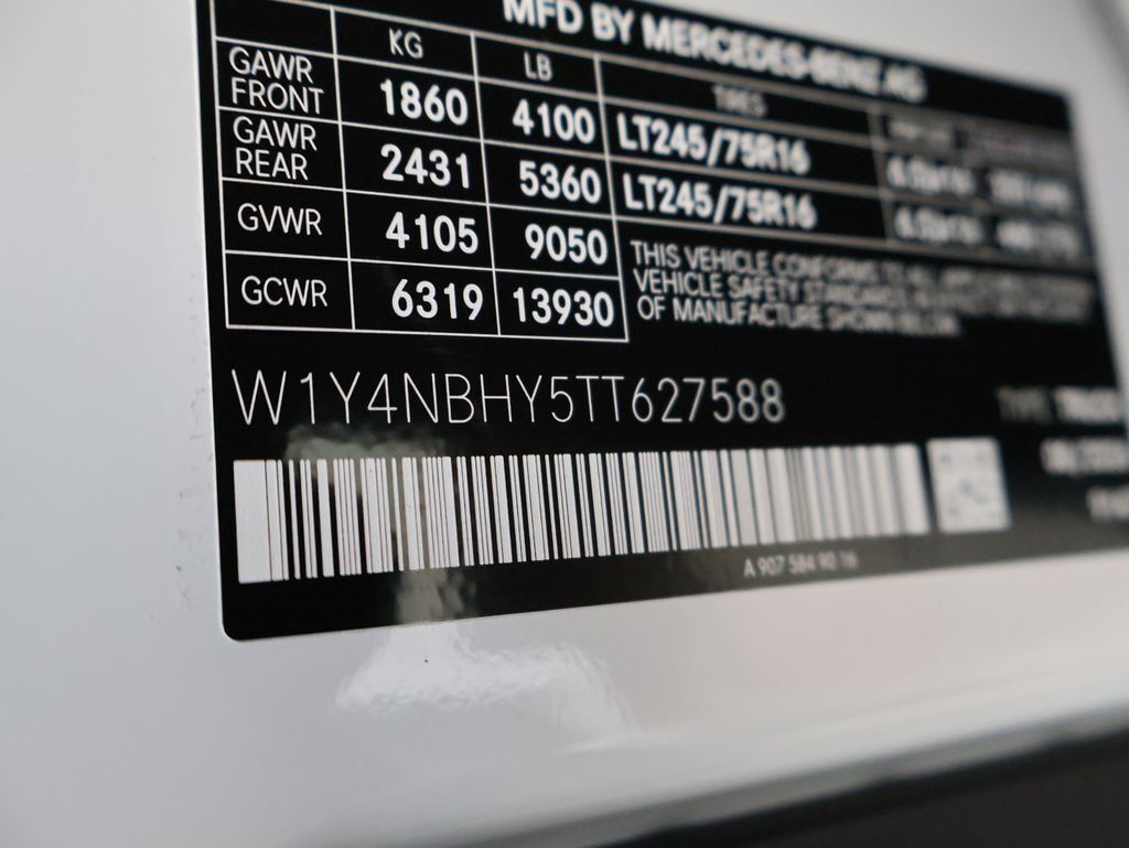 2026 Mercedes-Benz Sprinter 2500 Cargo 144 WB San Clemente CA