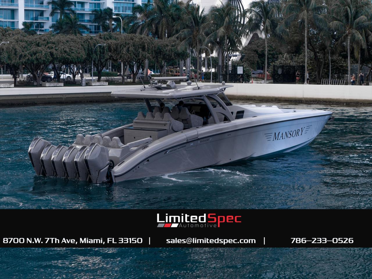 2026 Midnight Express 52 Mansory Miami FL