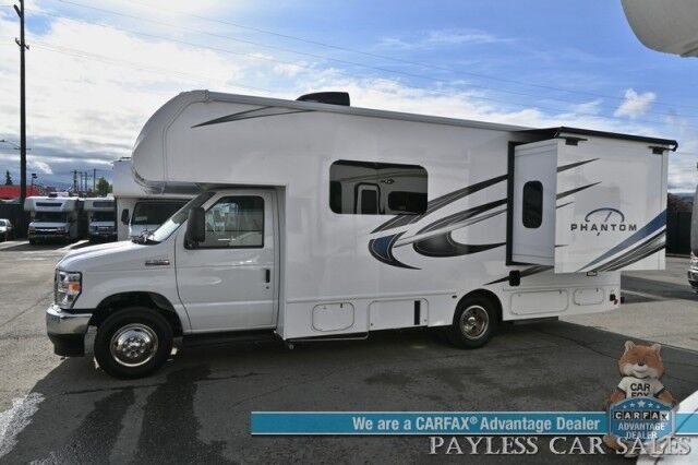 2026 NEXUS Phantom Sport 22PS / Class C / 7.3L V8 / 4.0kW Generator / Sleeps 6 / Queen Bed + Overhead Bunk / Convertible Dinette / 30K BTU Furnace & 13.5K BTU A/C / 3-Burner Cooktop / 10 cu.ft. 12V Fridge / Power Awning / Back Up Cam Anchorage AK