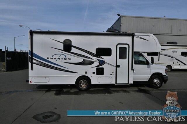 2026 NEXUS Phantom Sport 22PS / Class C / 7.3L V8 / 4.0kW Generator / Sleeps 6 / Queen Bed + Overhead Bunk / Convertible Dinette / 30K BTU Furnace & 13.5K BTU A/C / 3-Burner Cooktop / 10 cu.ft. 12V Fridge / Power Awning / Back Up Cam Anchorage AK