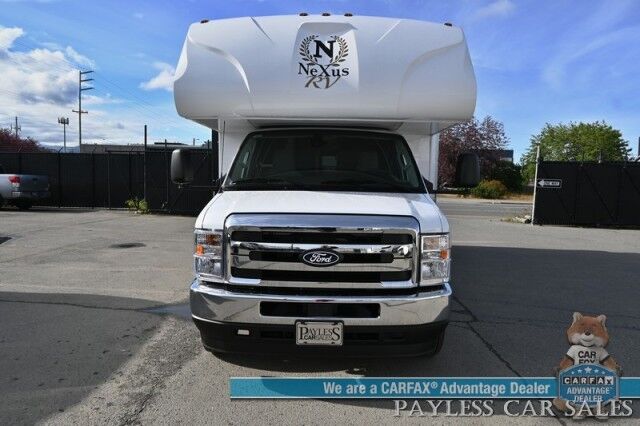 2026 NEXUS Phantom Sport 22PS / Class C / 7.3L V8 / 4.0kW Generator / Sleeps 6 / Queen Bed + Overhead Bunk / Convertible Dinette / 30K BTU Furnace & 13.5K BTU A/C / 3-Burner Cooktop / 10 cu.ft. 12V Fridge / Power Awning / Back Up Cam Anchorage AK