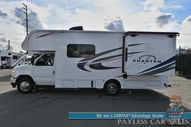 2026 NEXUS Phantom Sport 22PS / Class C / 7.3L V8 / 4.0kW Generator / Sleeps 6 / Queen Bed + Overhead Bunk / Convertible Dinette / 30K BTU Furnace & 13.5K BTU A/C / 3-Burner Cooktop / 10 cu.ft. 12V Fridge / Power Awning / Back Up Cam