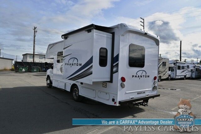 2026 NEXUS Phantom Sport 22PS / Class C / 7.3L V8 / 4.0kW Generator / Sleeps 6 / Queen Bed + Overhead Bunk / Convertible Dinette / 30K BTU Furnace & 13.5K BTU A/C / 3-Burner Cooktop / 10 cu.ft. 12V Fridge / Power Awning / Back Up Cam Anchorage AK