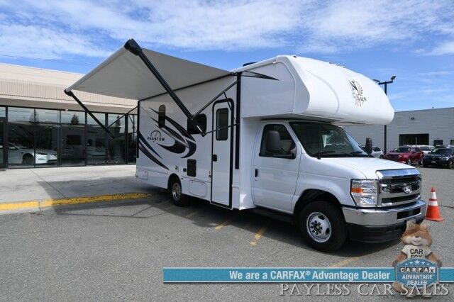 2026 NEXUS Phantom Sport 22PS / Class C / 7.3L V8 / 4K Gas Generator / Sleeps 6 / Queen Bed / Dinette Booth / Over Cab Bed / 30k BTU Furnace & 13K BTU AC / 3 Burner Stove Top / 10 cu.ft. Refrigerator / Power Awning / Back Up Camera Anchorage AK