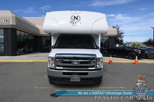 2026 NEXUS Phantom Sport 22PS / Class C / 7.3L V8 / 4K Gas Generator / Sleeps 6 / Queen Bed / Dinette Booth / Over Cab Bed / 30k BTU Furnace & 13K BTU AC / 3 Burner Stove Top / 10 cu.ft. Refrigerator / Power Awning / Back Up Camera