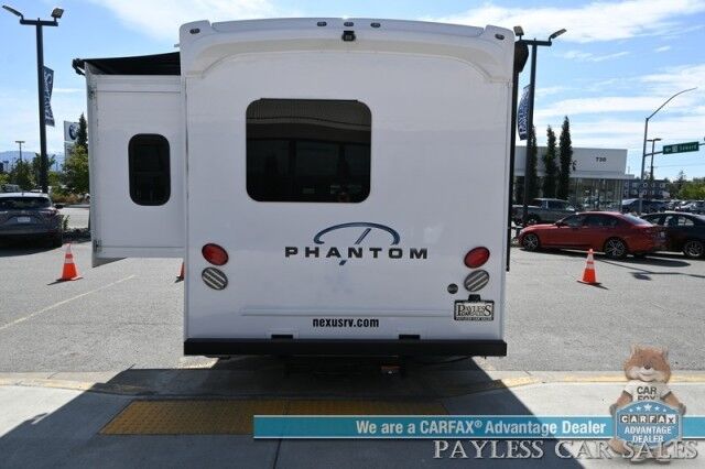 2026 NEXUS Phantom Sport 22PS / Class C / 7.3L V8 / 4K Gas Generator / Sleeps 6 / Queen Bed / Dinette Booth / Over Cab Bed / 30k BTU Furnace & 13K BTU AC / 3 Burner Stove Top / 10 cu.ft. Refrigerator / Power Awning / Back Up Camera Anchorage AK
