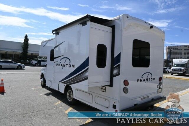 2026 NEXUS Phantom Sport 22PS / Class C / 7.3L V8 / 4K Gas Generator / Sleeps 6 / Queen Bed / Dinette Booth / Over Cab Bed / 30k BTU Furnace & 13K BTU AC / 3 Burner Stove Top / 10 cu.ft. Refrigerator / Power Awning / Back Up Camera Anchorage AK