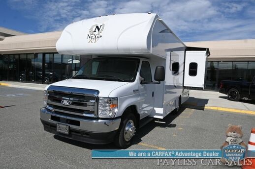 2026 NEXUS Phantom Sport 22PS / Class C / 7.3L V8 / 4K Gas Generator / Sleeps 6 / Queen Bed / Dinette Booth / Over Cab Bed / 30k BTU Furnace & 13K BTU AC / 3 Burner Stove Top / 10 cu.ft. Refrigerator / Power Awning / Back Up Camera Anchorage AK