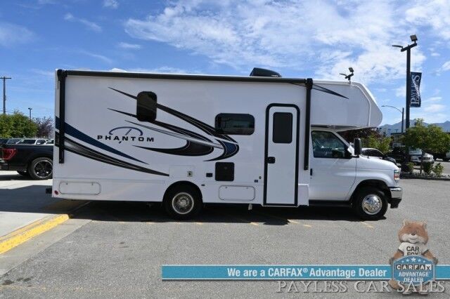 2026 NEXUS Phantom Sport 22PS / Class C / 7.3L V8 / 4K Gas Generator / Sleeps 6 / Queen Bed / Dinette Booth / Over Cab Bed / 30k BTU Furnace & 13K BTU AC / 3 Burner Stove Top / 10 cu.ft. Refrigerator / Power Awning / Back Up Camera Anchorage AK