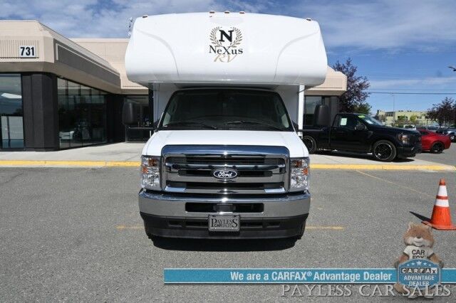 2026 NEXUS Phantom Sport 22PS / Class C / 7.3L V8 / 4K Gas Generator / Sleeps 6 / Queen Bed / Dinette Booth / Over Cab Bed / 30k BTU Furnace & 13K BTU AC / 3 Burner Stove Top / 10 cu.ft. Refrigerator / Power Awning / Back Up Camera Anchorage AK