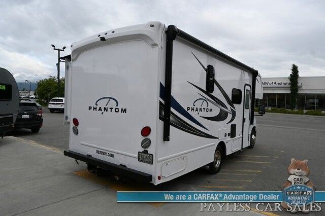 2026 NEXUS Phantom Sport 24PS / Class C / 7.3L V8 / 4K Gas Generator / Sleeps 6 / Queen Bed / Dinette Booth / Over Cab Bed / 30k BTU Furnace & 13K BTU AC / 3 Burner Stove Top / 10 cu.ft. Refrigerator / Power Awning / Back Up Camera Anchorage AK