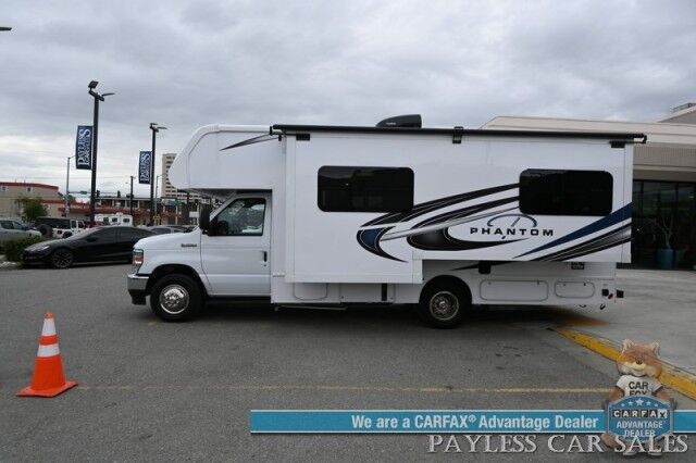 2026 NEXUS Phantom Sport 24PS / Class C / 7.3L V8 / 4K Gas Generator / Sleeps 6 / Queen Bed / Dinette Booth / Over Cab Bed / 30k BTU Furnace & 13K BTU AC / 3 Burner Stove Top / 10 cu.ft. Refrigerator / Power Awning / Back Up Camera Anchorage AK