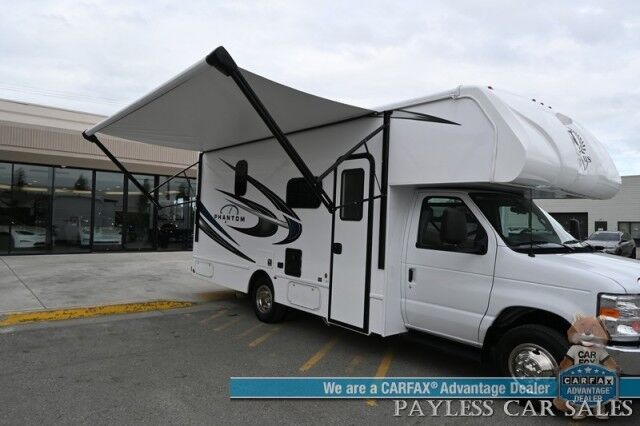 2026 NEXUS Phantom Sport 24PS / Class C / 7.3L V8 / 4K Gas Generator / Sleeps 6 / Queen Bed / Dinette Booth / Over Cab Bed / 30k BTU Furnace & 13K BTU AC / 3 Burner Stove Top / 10 cu.ft. Refrigerator / Power Awning / Back Up Camera Anchorage AK