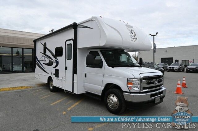 2026 NEXUS Phantom Sport 24PS / Class C / 7.3L V8 / 4K Gas Generator / Sleeps 6 / Queen Bed / Dinette Booth / Over Cab Bed / 30k BTU Furnace & 13K BTU AC / 3 Burner Stove Top / 10 cu.ft. Refrigerator / Power Awning / Back Up Camera Anchorage AK
