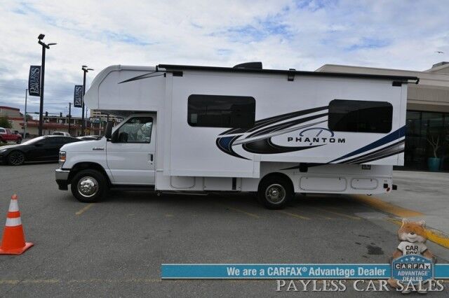 2026 NEXUS Phantom Sport 24PS / Class C Motorhome / Ford 7.3L V8 / 4.0kW Generator / Sleeps 6 / Queen Bed + Overhead Bunk / Convertible Dinette / 13.5K BTU A/C / 3-Burner Cooktop / 10 cu.ft. 12V Fridge / Power Awning / Back Up Cam Anchorage AK