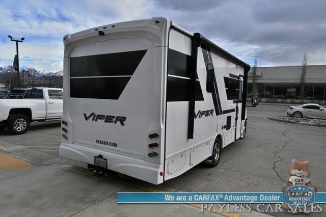 2026 NEXUS VIPER Viper 25V Class B / 7.3L V8 / Bluetooth / Backup Camera / Sleeps 4 / 30K BTU Heating & 15K BTU A/C / 4K Generator / G.E Quad Burner Stove & Oven Range / 40 Inch Flat screen / Power Exterior Awning / Tow Pkg Anchorage AK