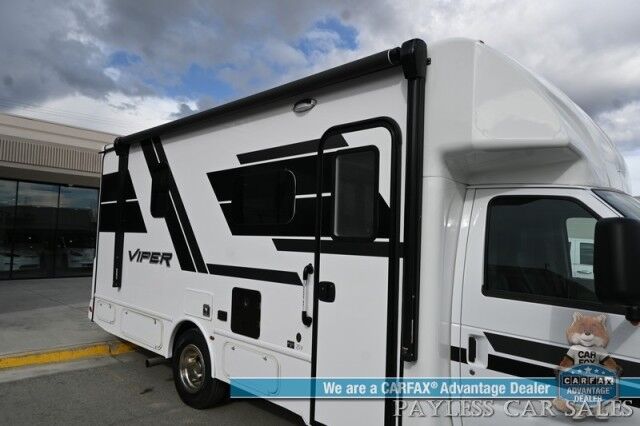 2026 NEXUS Viper 25V Class C / 7.3L V8 / Bluetooth / Backup Camera / Sleeps 4 / 30K BTU Heating & 15K BTU A/C / 4K Generator / G.E Quad Burner Stove & Oven Range / 40 Inch Flat screen / Power Exterior Awning / Tow Pkg Anchorage AK 2026 NEXUS Viper 25V Class C / 7.3L V8 / Bluetooth / Backup Camera / Sleeps 4 / 30K BTU Heating & 15K BTU A/C / 4K Generator / G.E Quad Burner Stove & Oven Range / 40 Inch Flat screen / Power Exterior Awning / Tow Pkg Anchorage AK