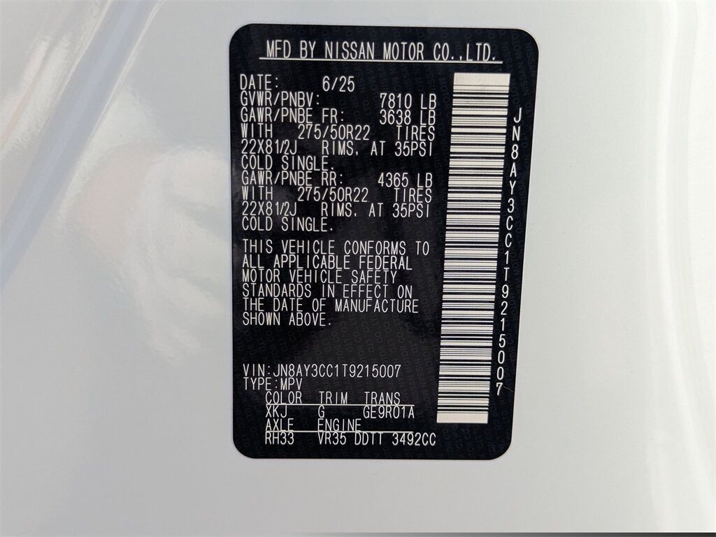 2026 Nissan Armada Platinum Reserve Kennesaw GA