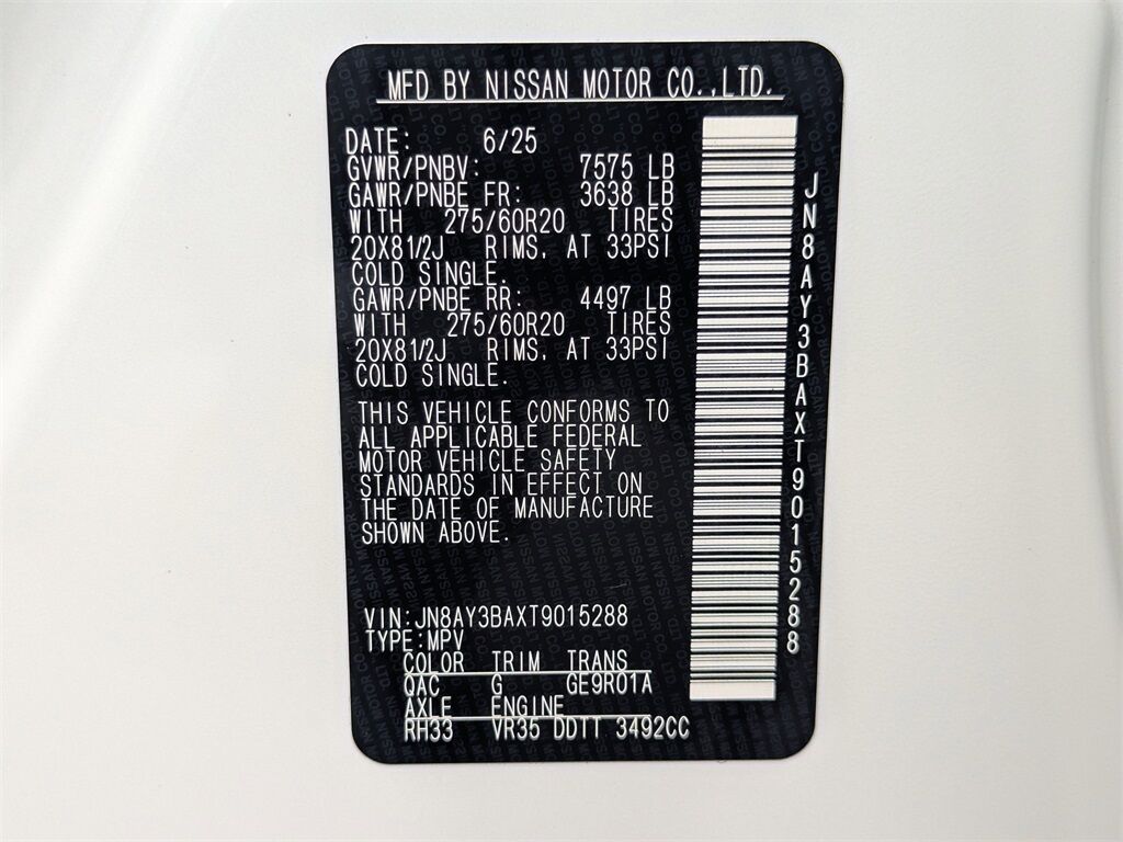 2026 Nissan Armada SL Kennesaw GA