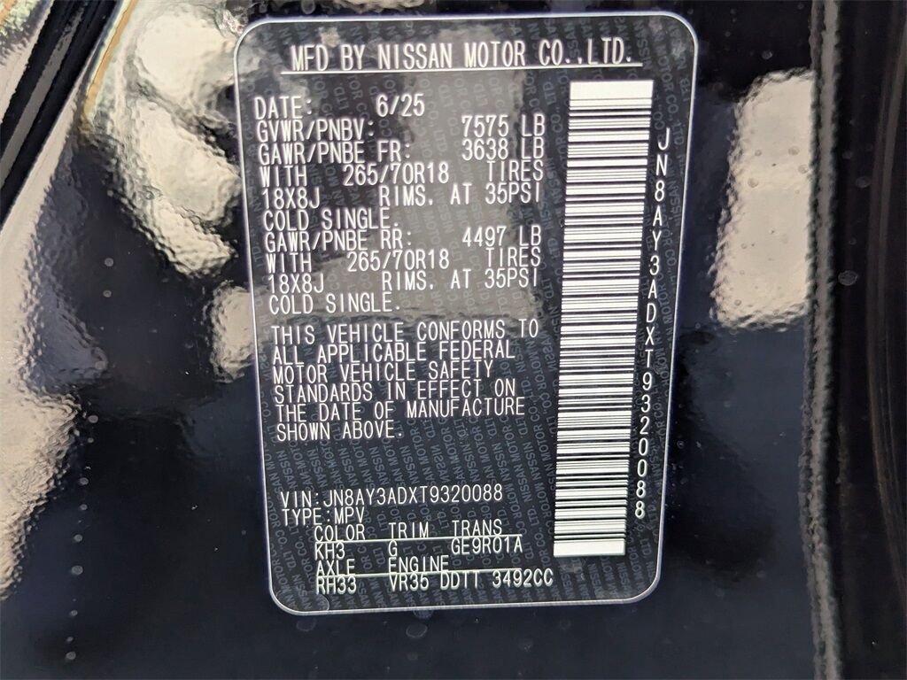 2026 Nissan Armada SV Kennesaw GA