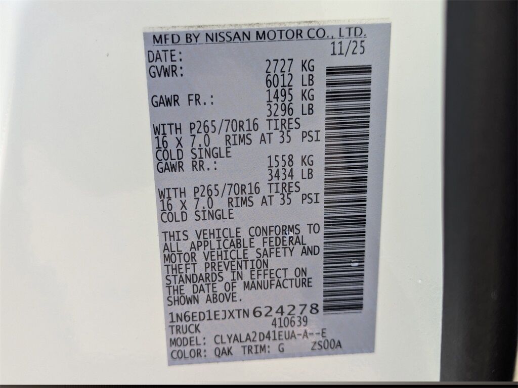 2026 Nissan Frontier S Kennesaw GA