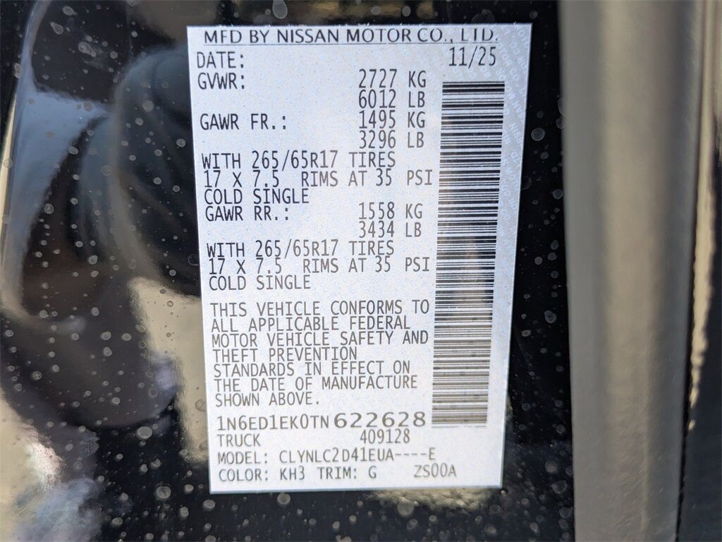 2026 Nissan Frontier SV Kennesaw GA