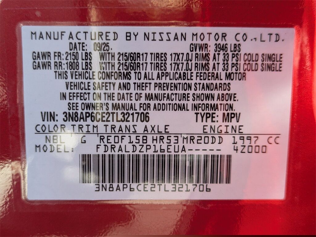 2026 Nissan Kicks SV Kennesaw GA