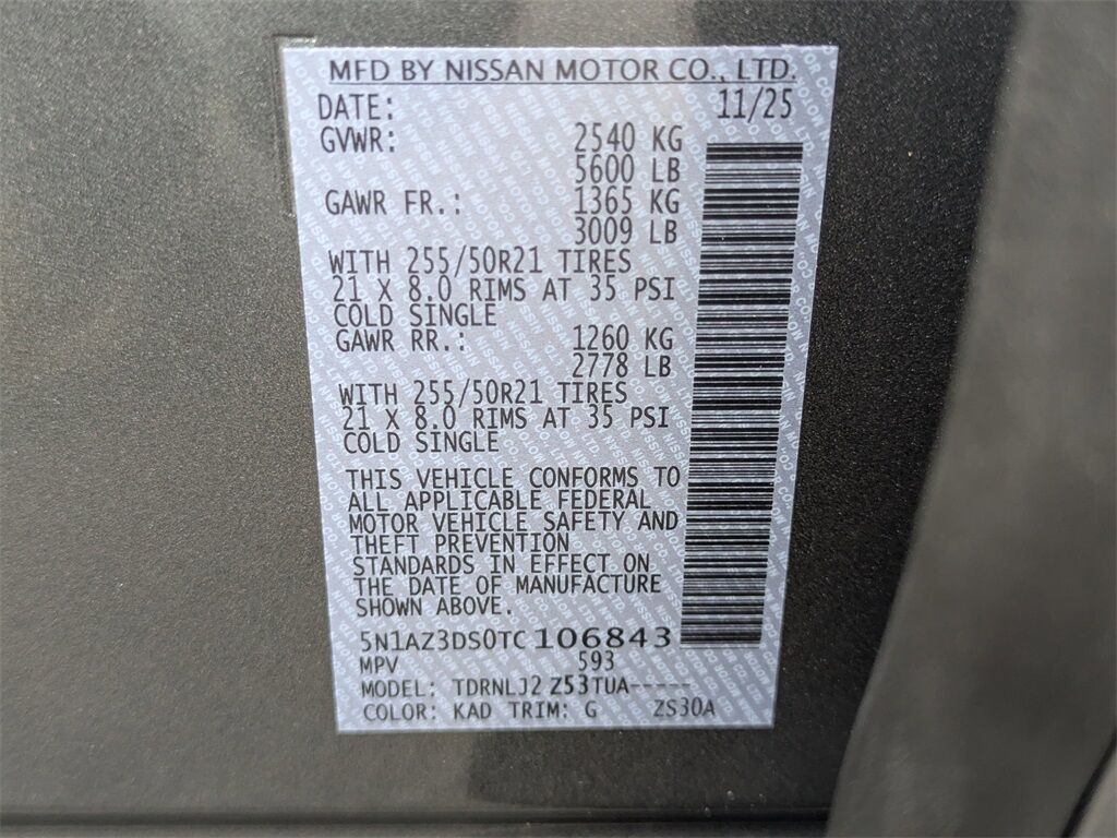 2026 Nissan Murano Platinum Kennesaw GA