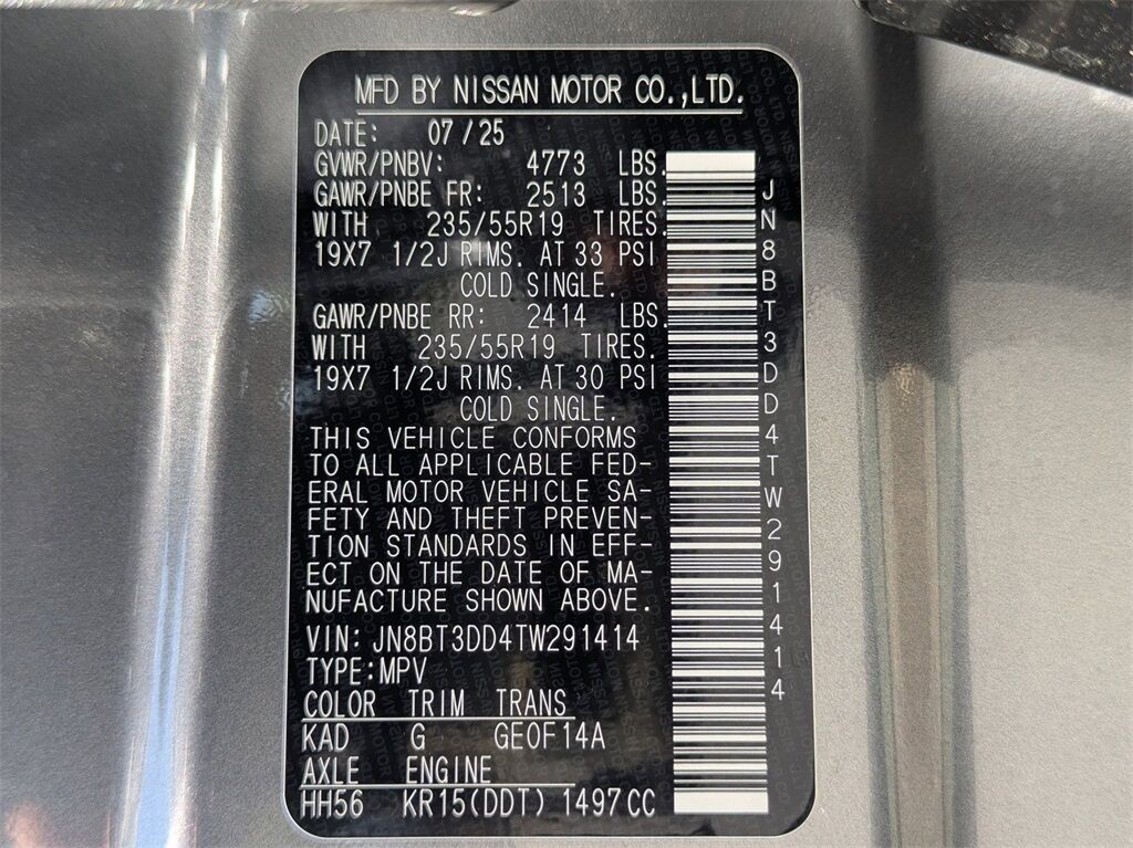 2026 Nissan Rogue Platinum Kennesaw GA